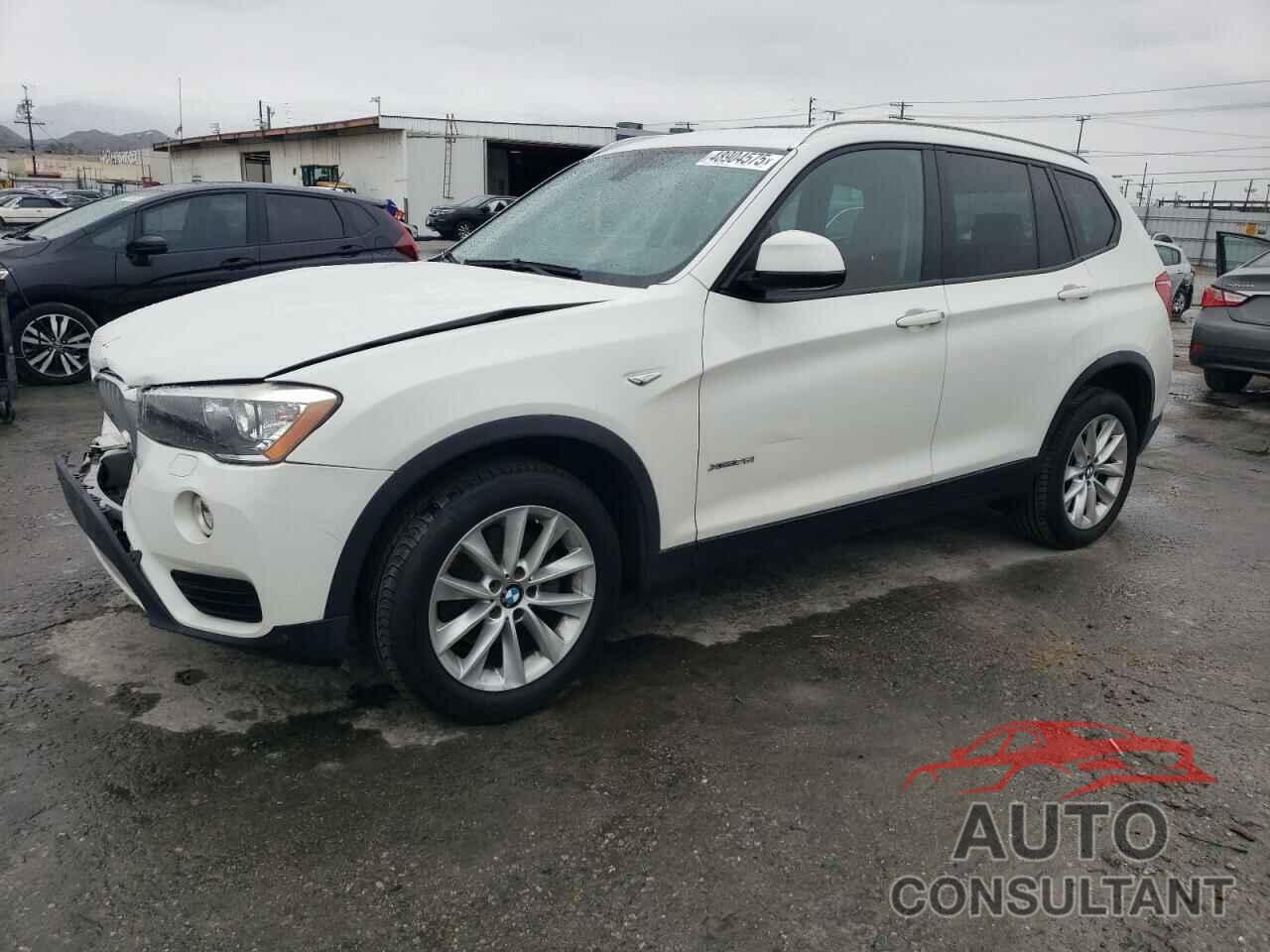 BMW X3 2017 - 5UXWX9C56H0T09497