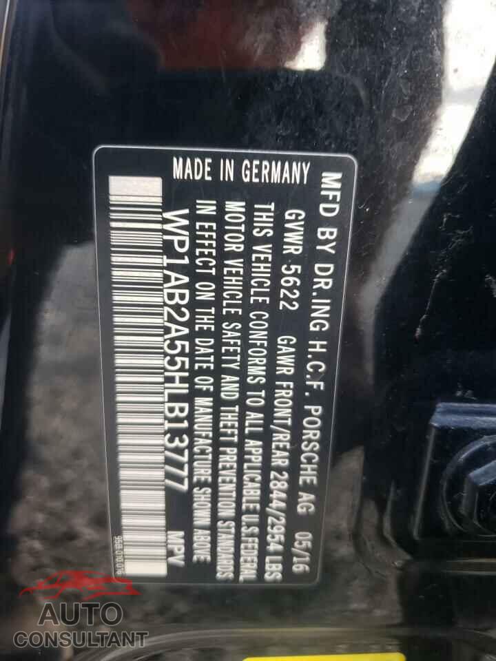 PORSCHE MACAN 2017 - WP1AB2A55HLB13777
