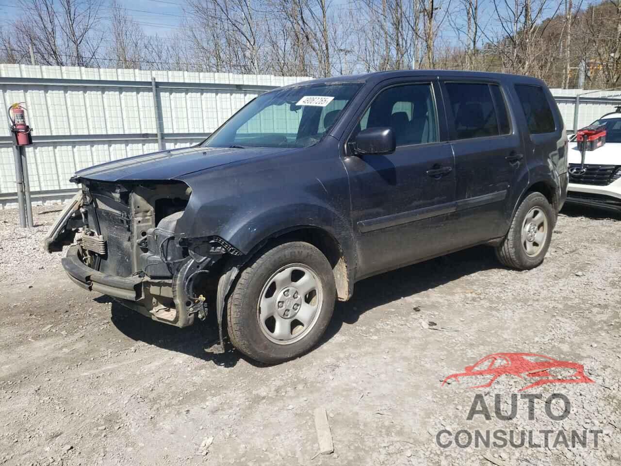 HONDA PILOT 2013 - 5FNYF4H26DB057793