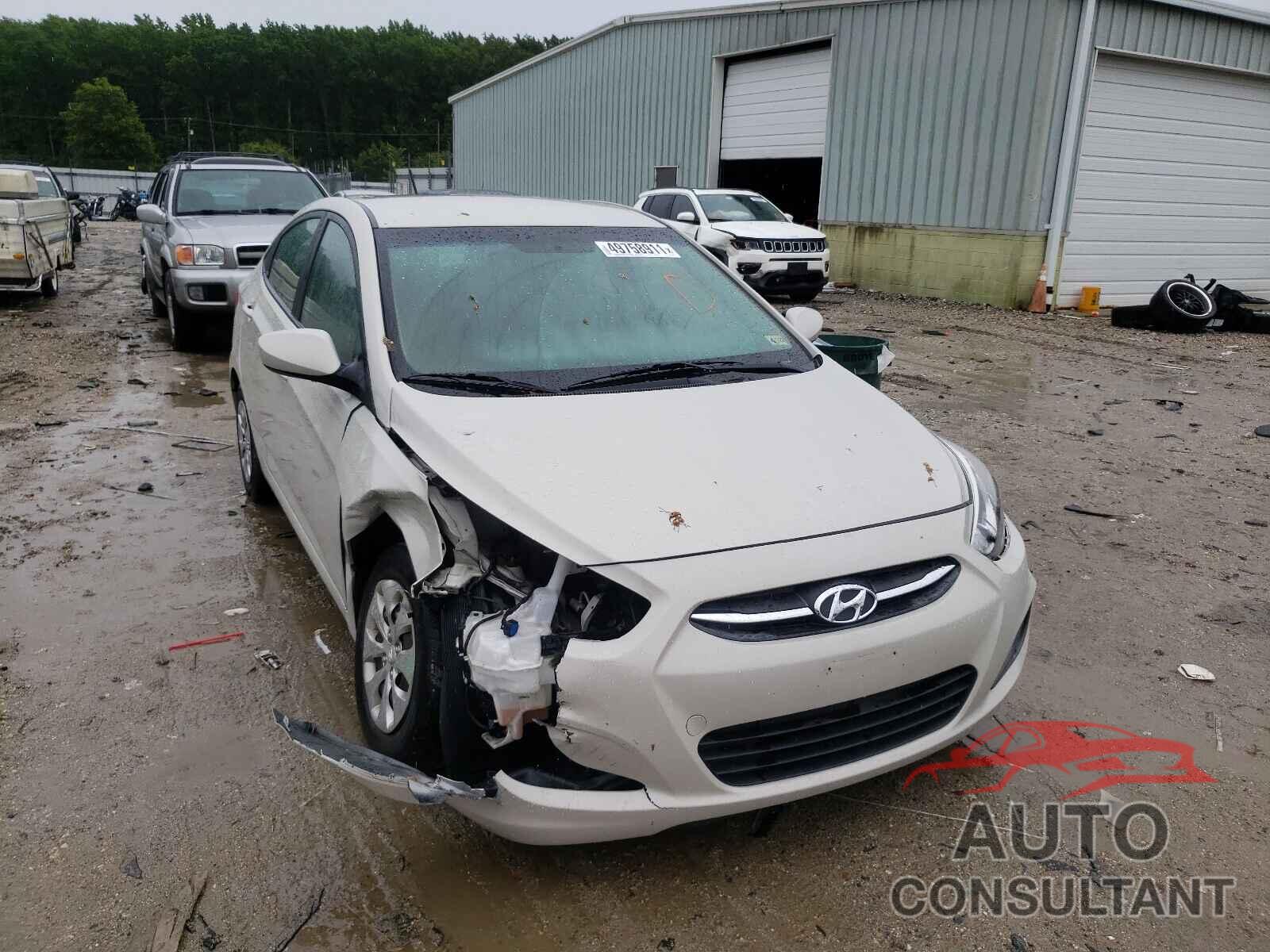 HYUNDAI ACCENT 2016 - KMHCT4AE9GU013091
