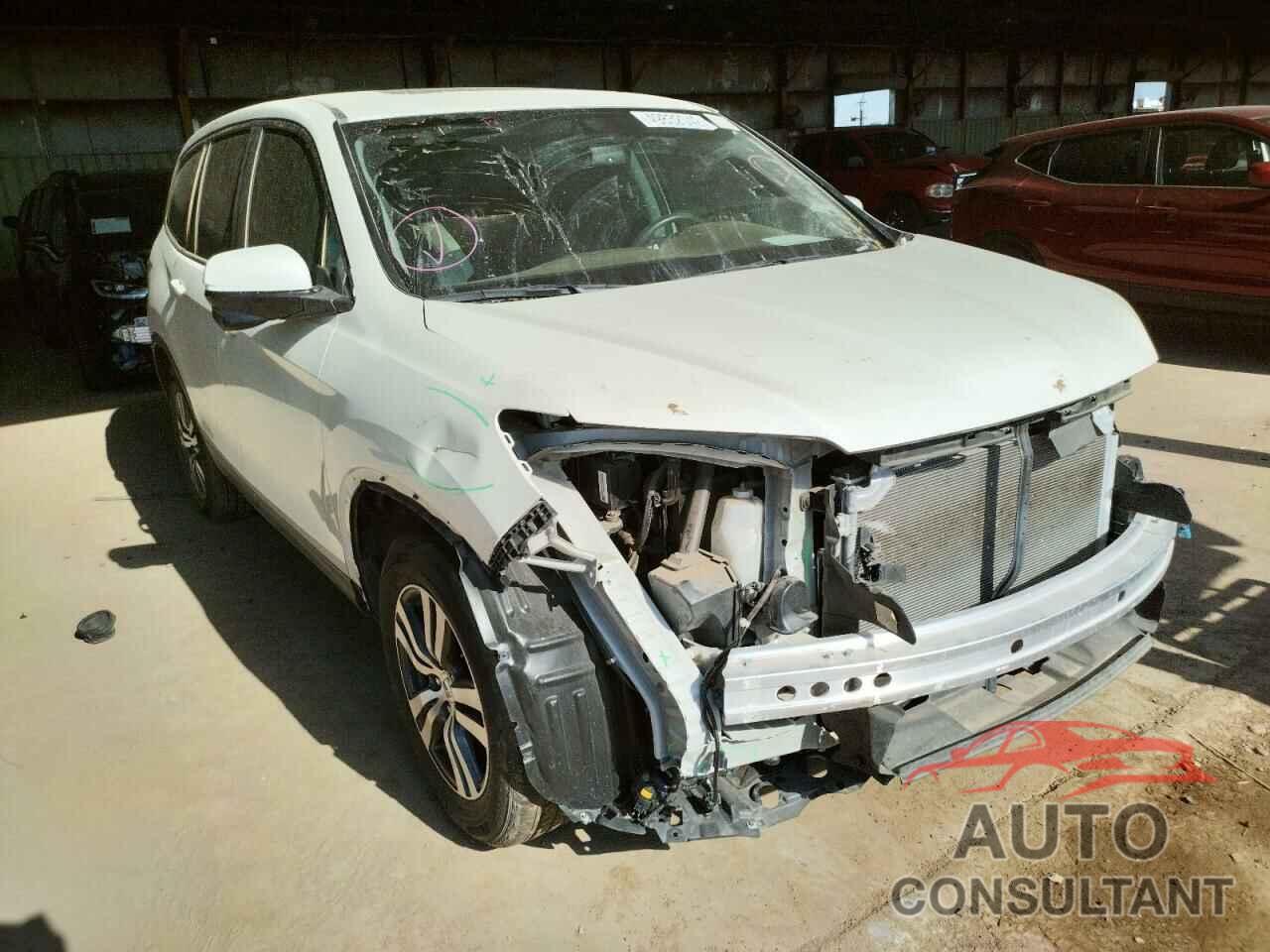 HONDA PILOT 2017 - 5FNYF5H5XHB031929