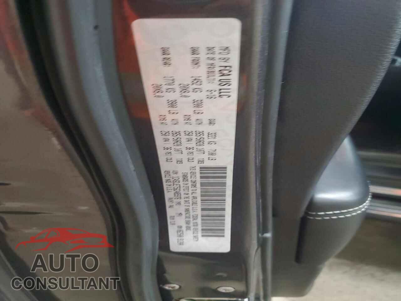 DODGE DURANGO 2016 - 1C4SDJET5GC485976