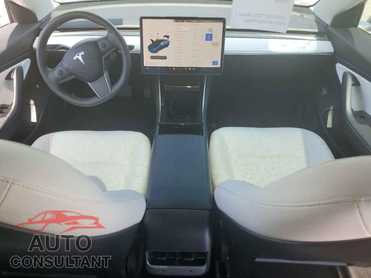 TESLA MODEL 3 2020 - 5YJ3E1EB4LF745421