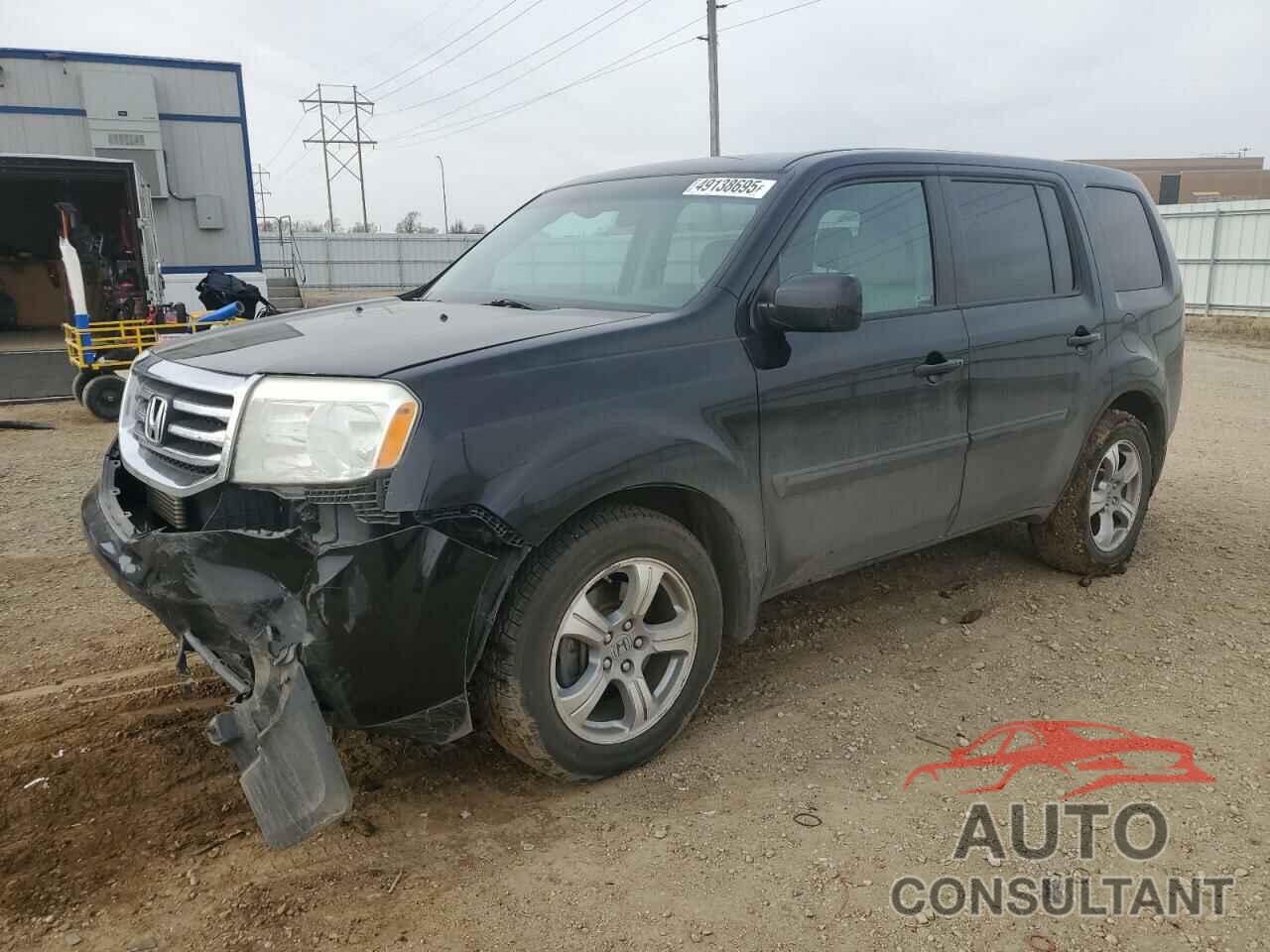 HONDA PILOT 2012 - 5FNYF4H41CB044434