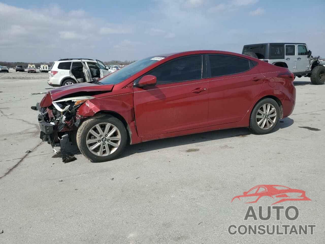 HYUNDAI ELANTRA 2014 - 5NPDH4AE5EH533418