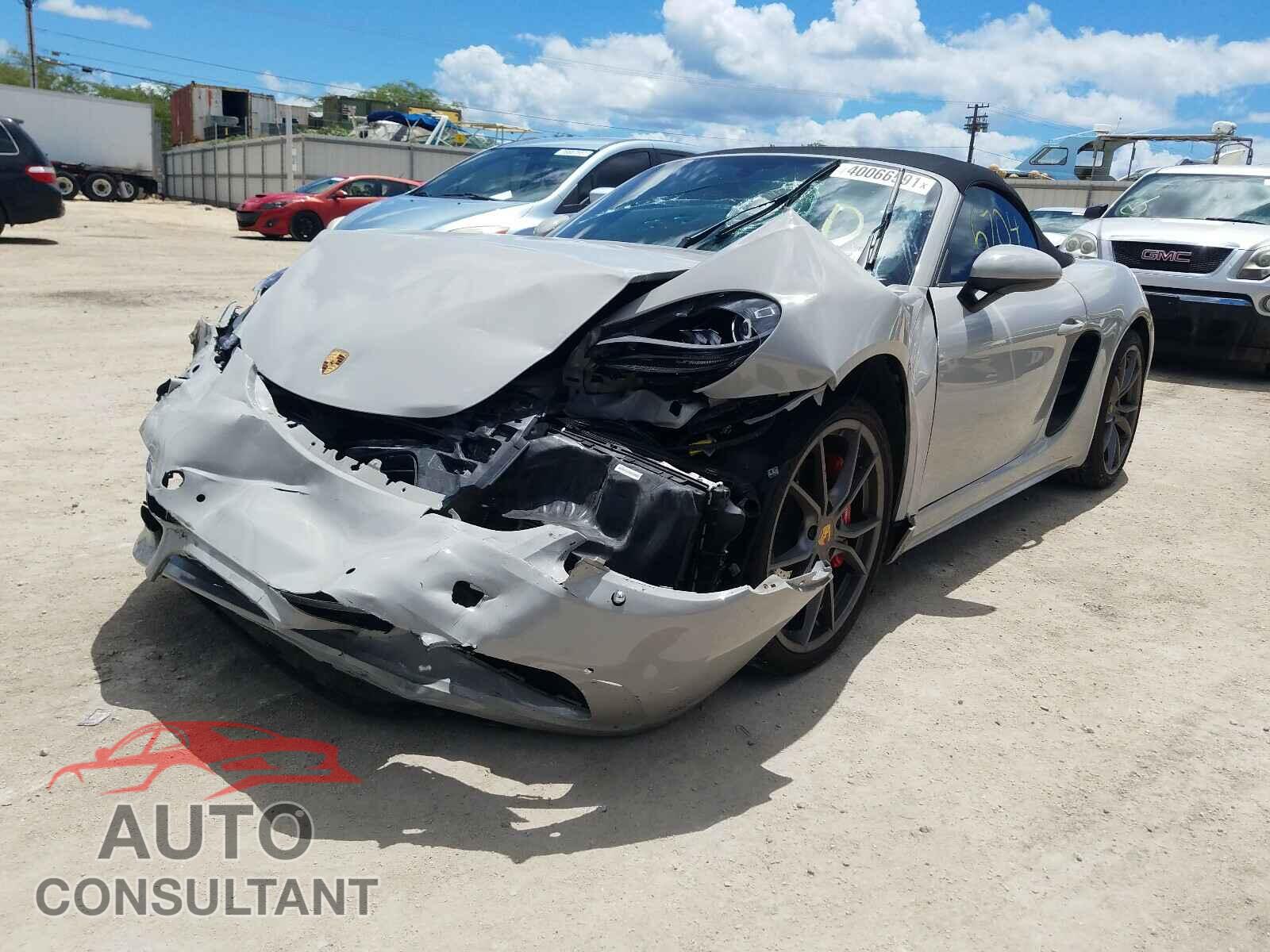 PORSCHE BOXSTER 2018 - WP0CB2A87JS228610
