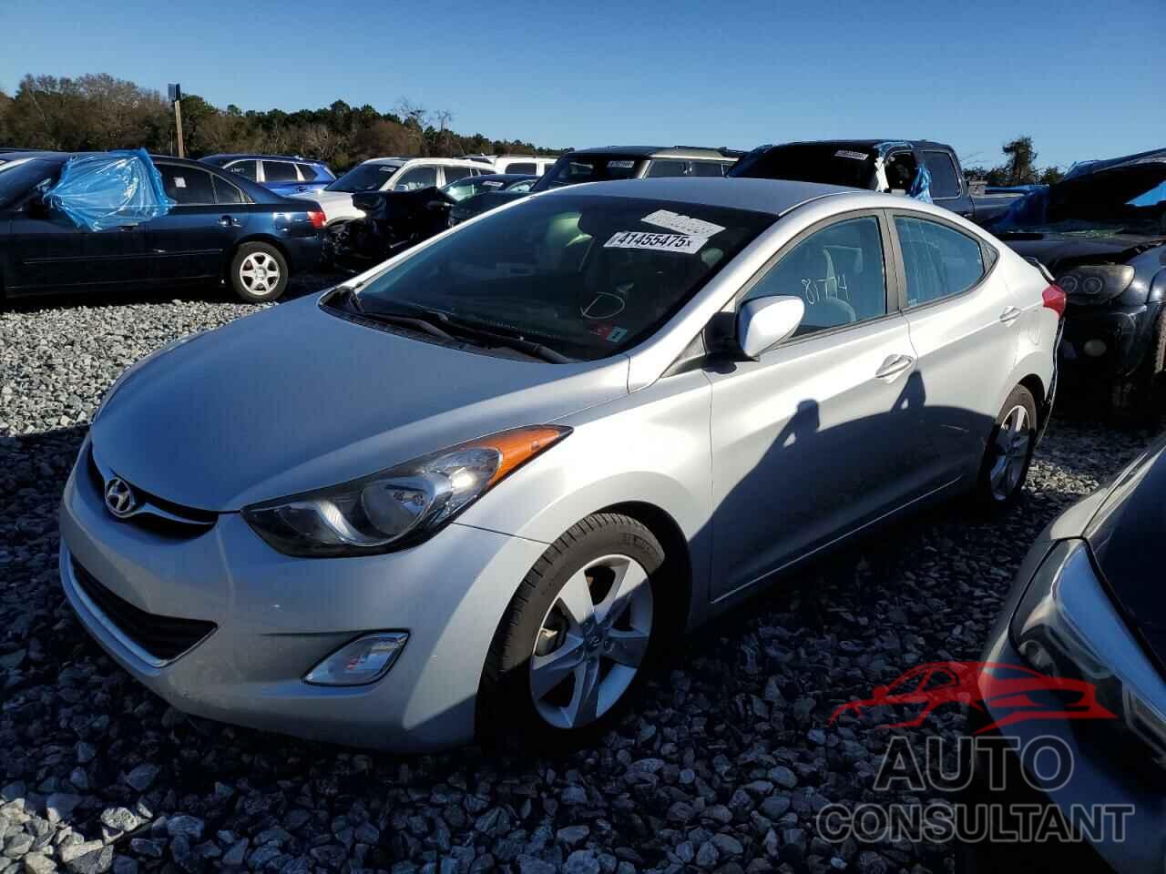 HYUNDAI ELANTRA 2013 - 5NPDH4AE3DH206806