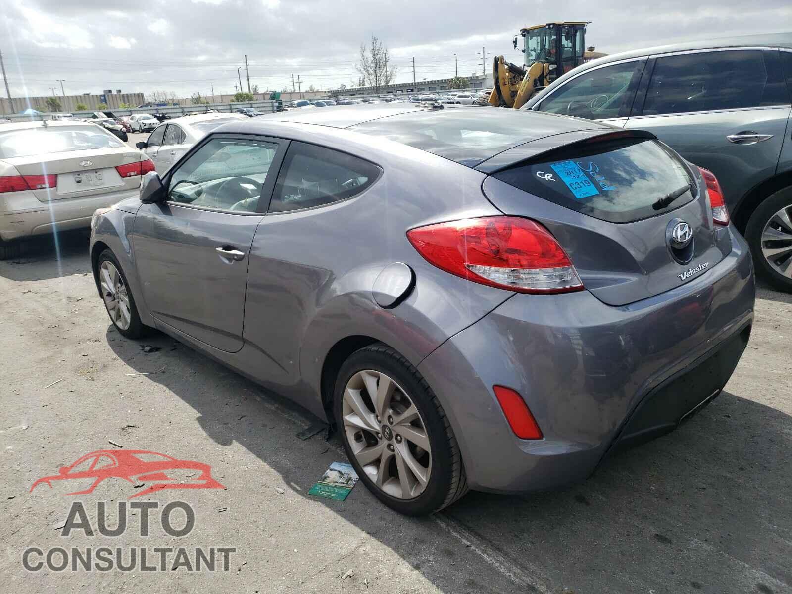 HYUNDAI VELOSTER 2017 - KMHTC6AD8HU305920