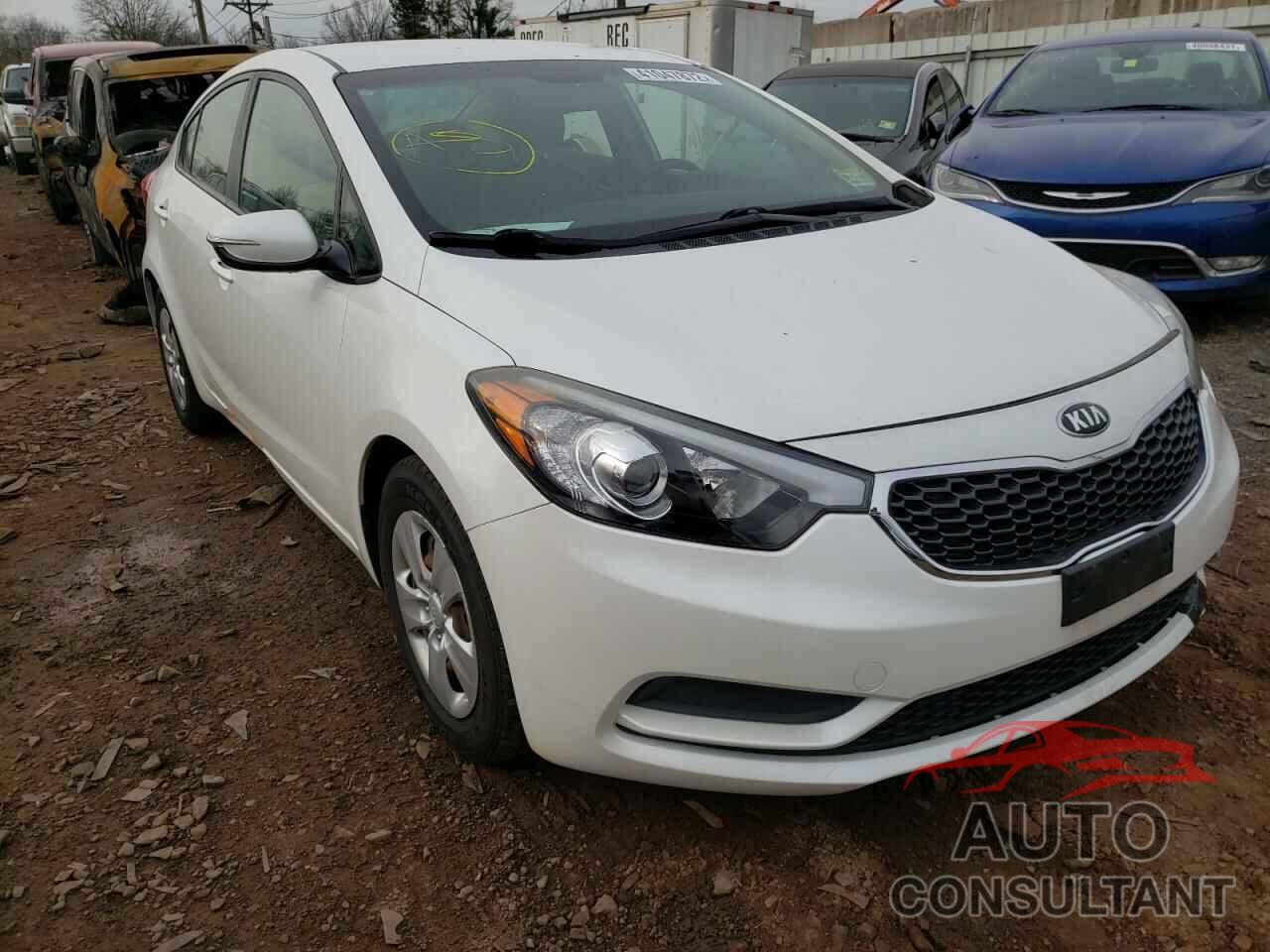 KIA FORTE 2016 - KNAFX4A61G5498557