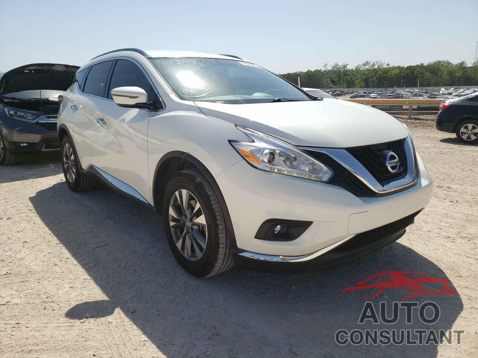 NISSAN MURANO 2017 - 5N1AZ2MGXHN109248