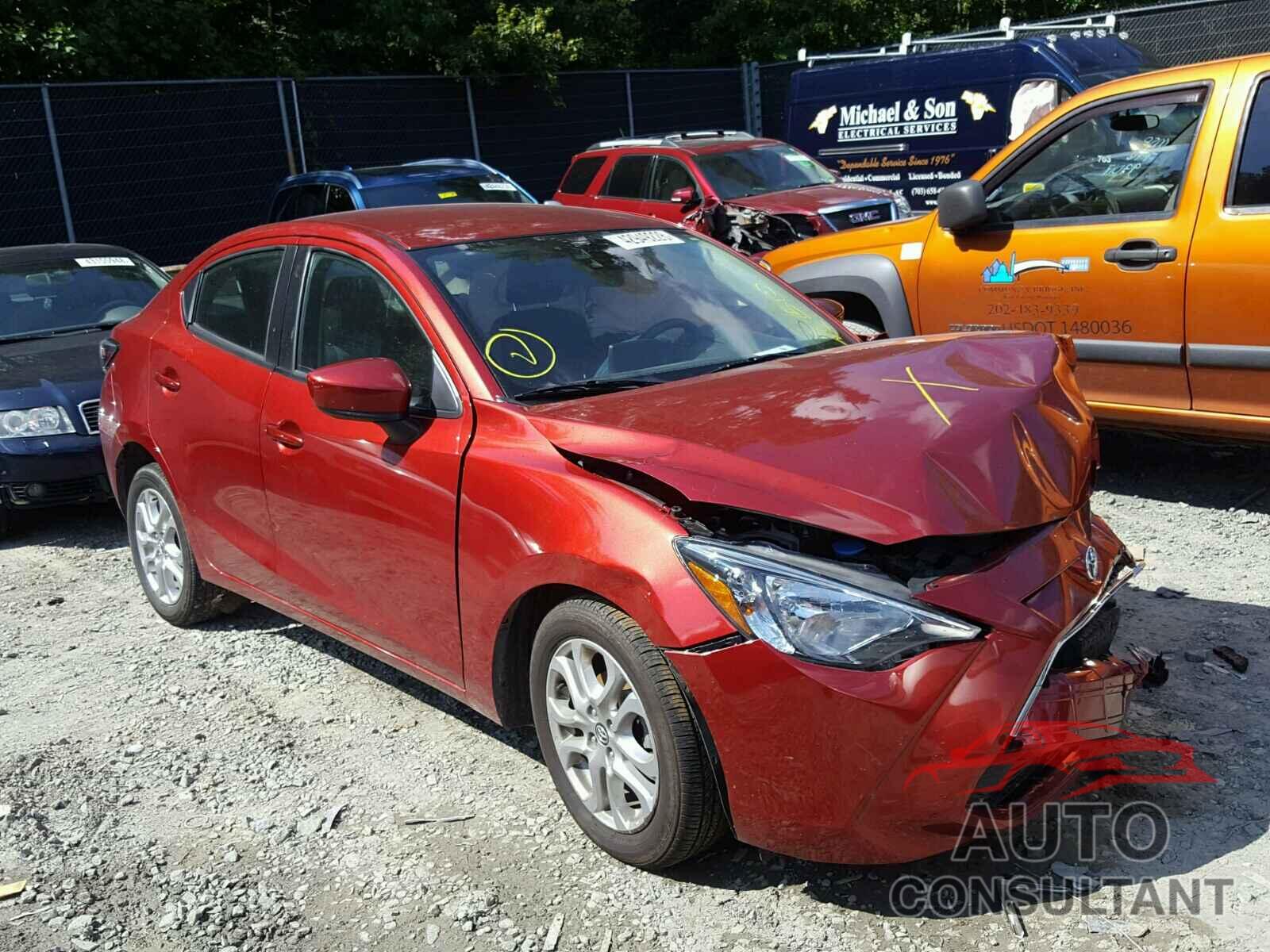 TOYOTA YARIS 2017 - 3MYDLBYV0HY164131