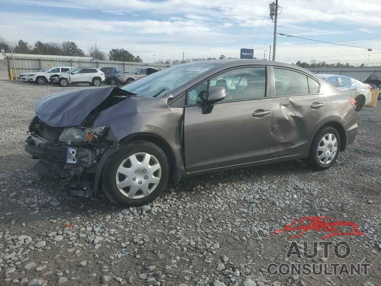 HONDA CIVIC 2013 - 19XFB2F58DE040889