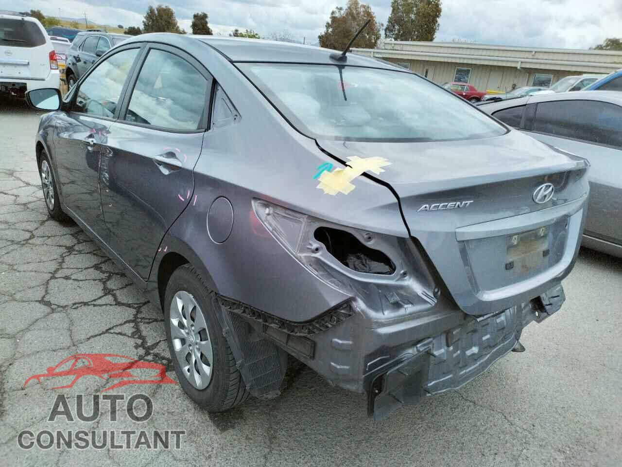 HYUNDAI ACCENT 2016 - KMHCT4AE9GU964665