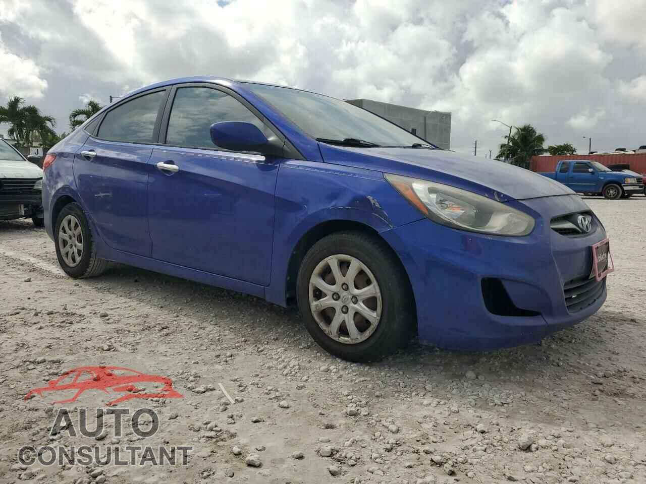 HYUNDAI ACCENT 2012 - KMHCT4AE6CU078846