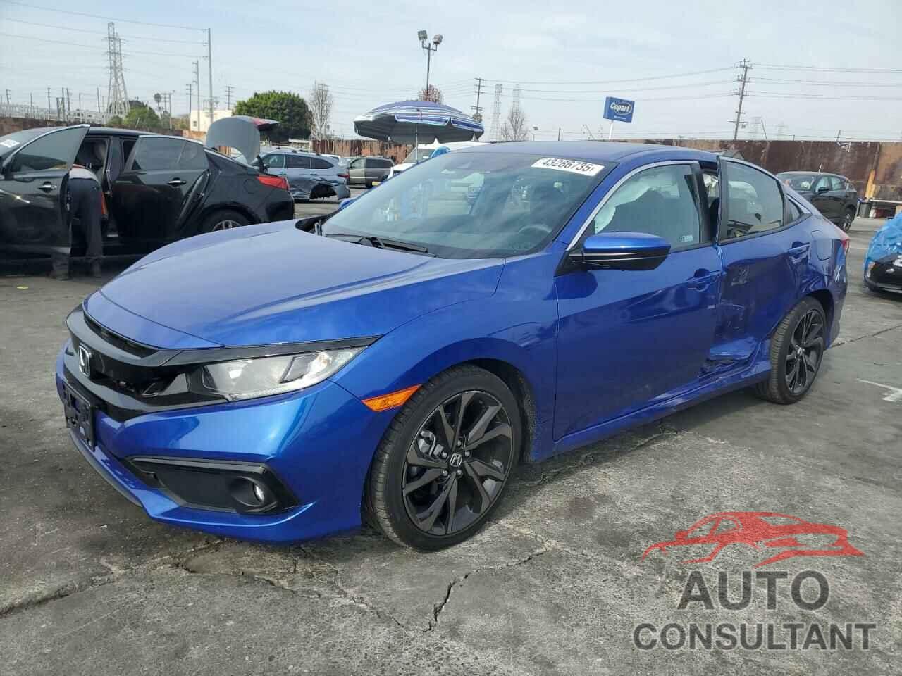 HONDA CIVIC 2020 - 2HGFC2F80LH527449