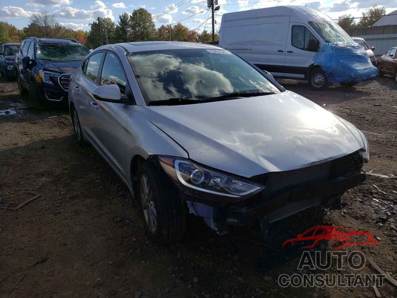 HYUNDAI ELANTRA 2017 - KMHD84LFXHU240786