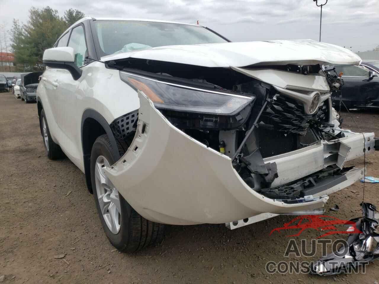 TOYOTA HIGHLANDER 2021 - 5TDCZRBH9MS529587
