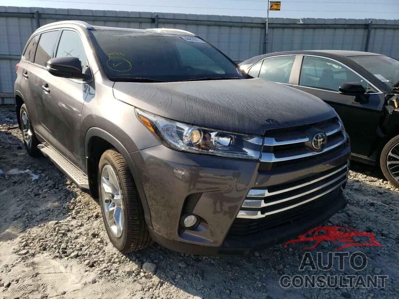 TOYOTA HIGHLANDER 2018 - 5TDDZRFH5JS863108