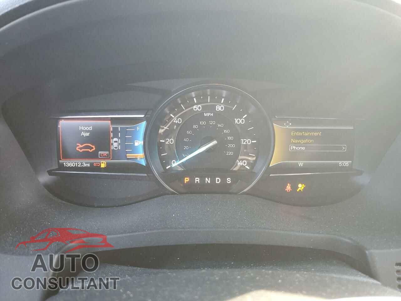 FORD EXPLORER 2017 - 1FM5K8F86HGA45406