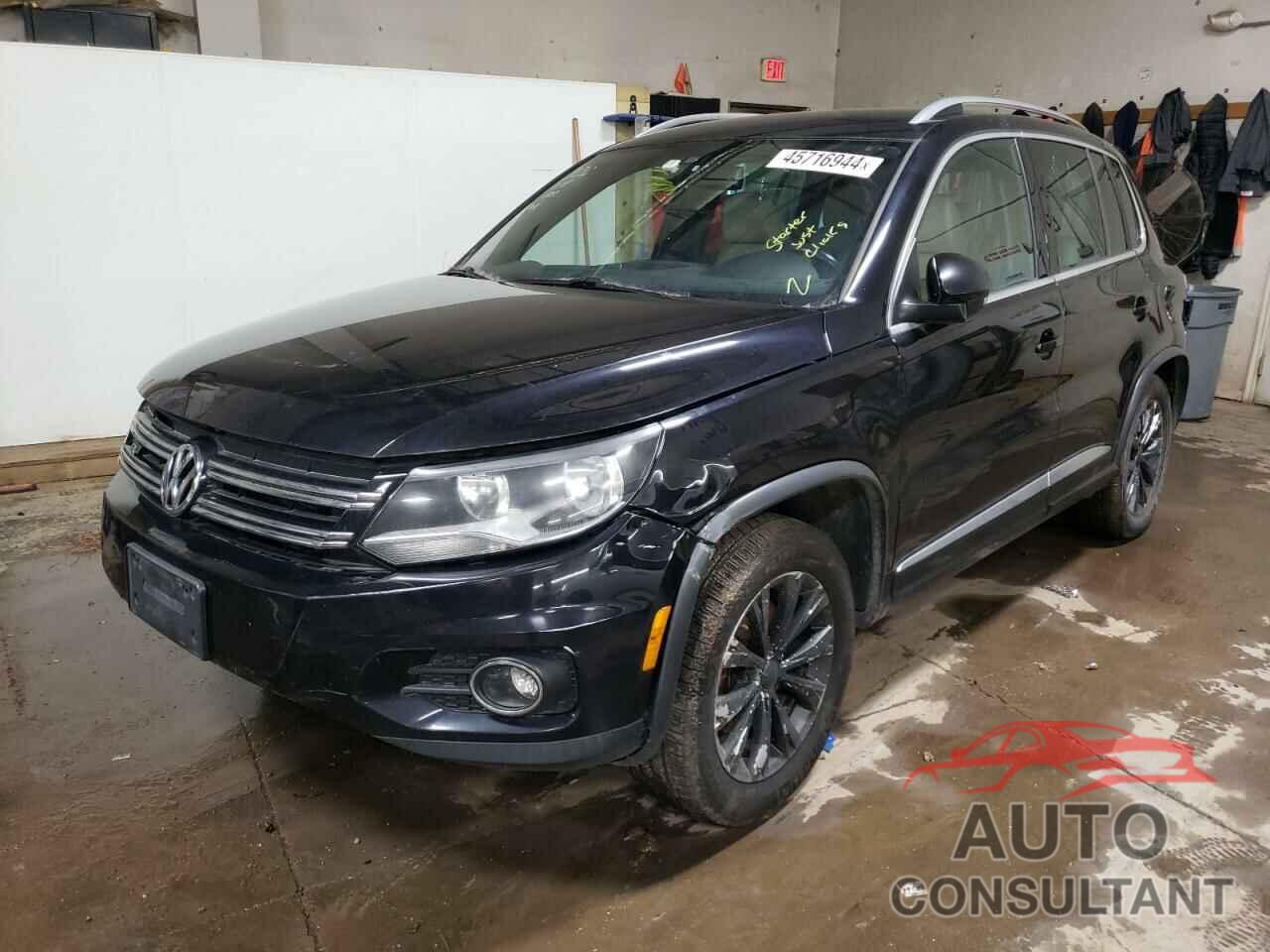 VOLKSWAGEN TIGUAN 2016 - WVGBV7AXXGW044010