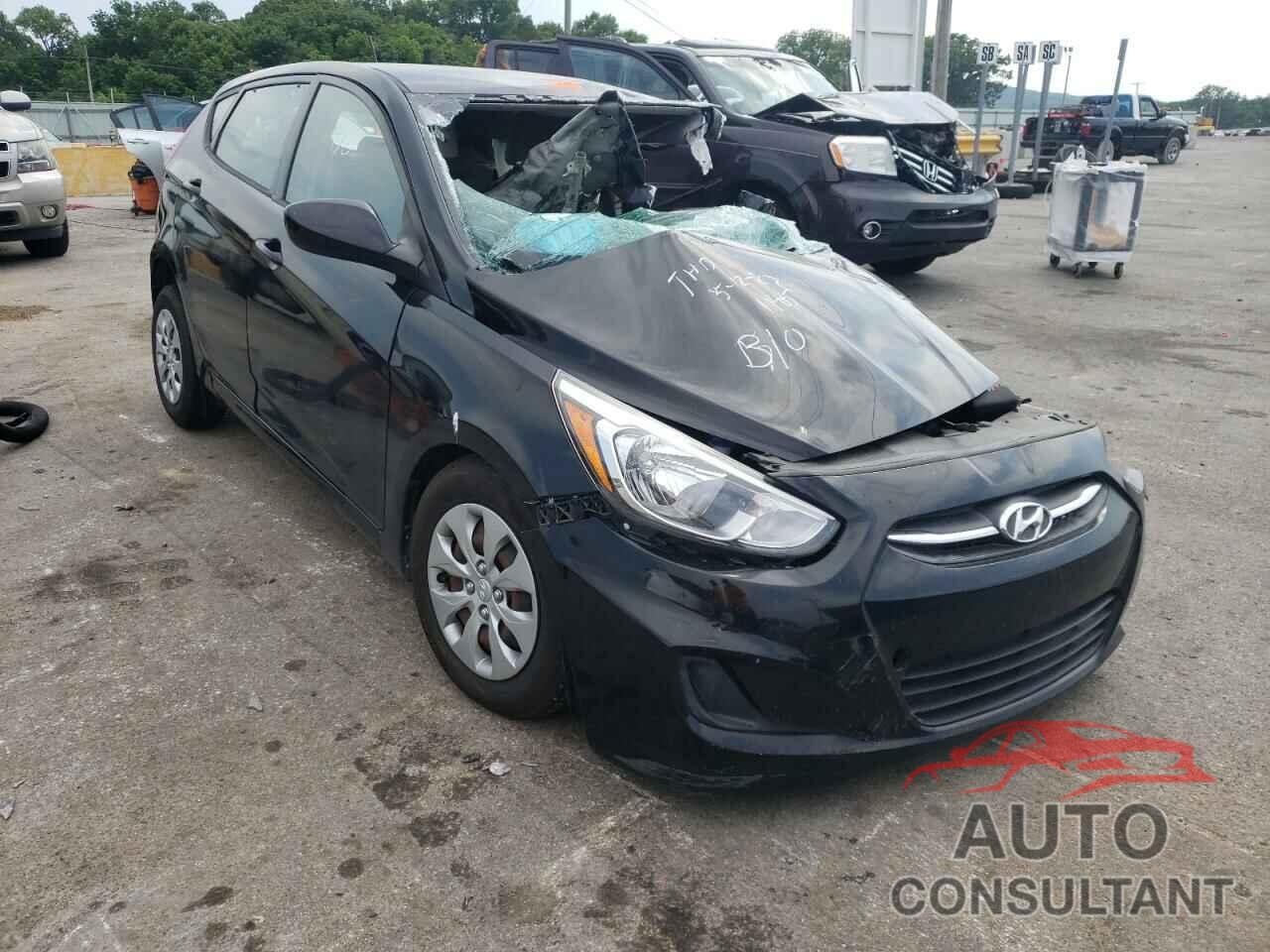 HYUNDAI ACCENT 2017 - KMHCT5AE8HU311185