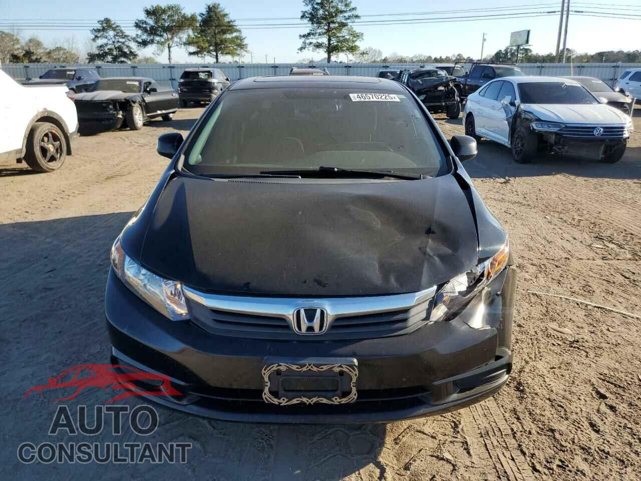 HONDA CIVIC 2012 - 2HGFB2F84CH310537