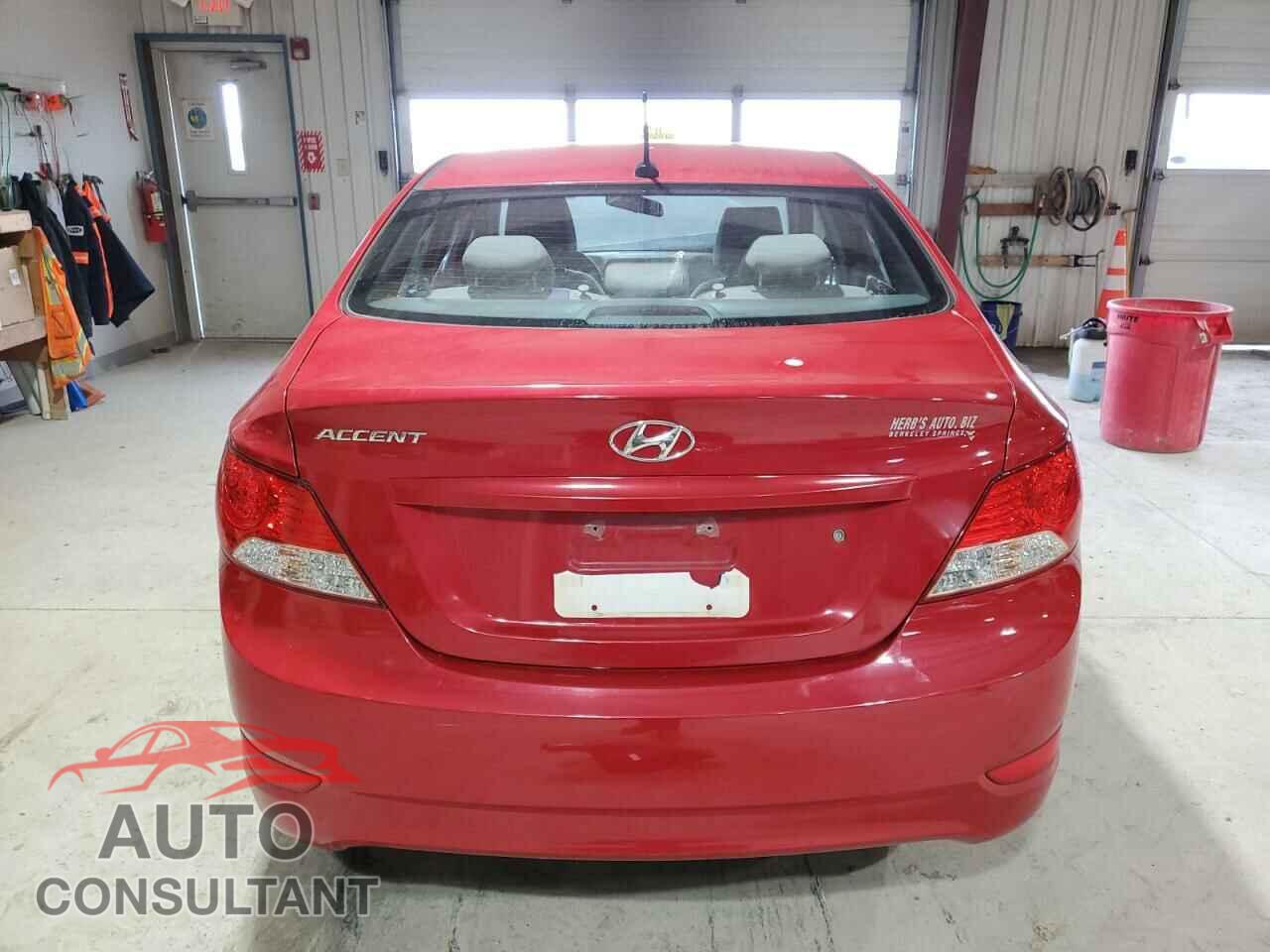 HYUNDAI ACCENT 2012 - KMHCU4AE2CU063404