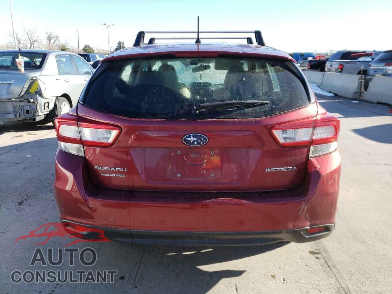 SUBARU IMPREZA 2018 - 4S3GTAA67J3729806