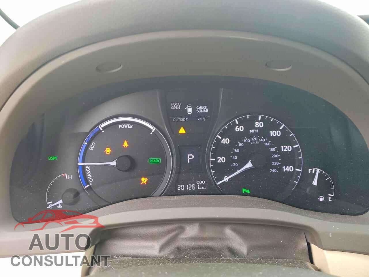 LEXUS RX450 2013 - JTJBC1BA1D2065751