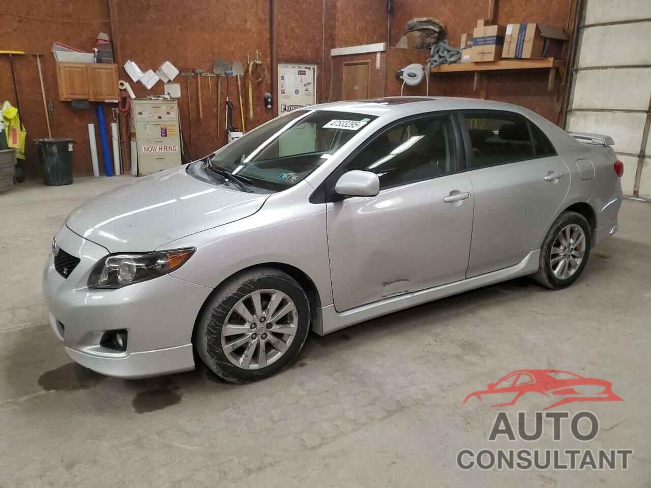 TOYOTA COROLLA 2009 - 2T1BU40E89C093479