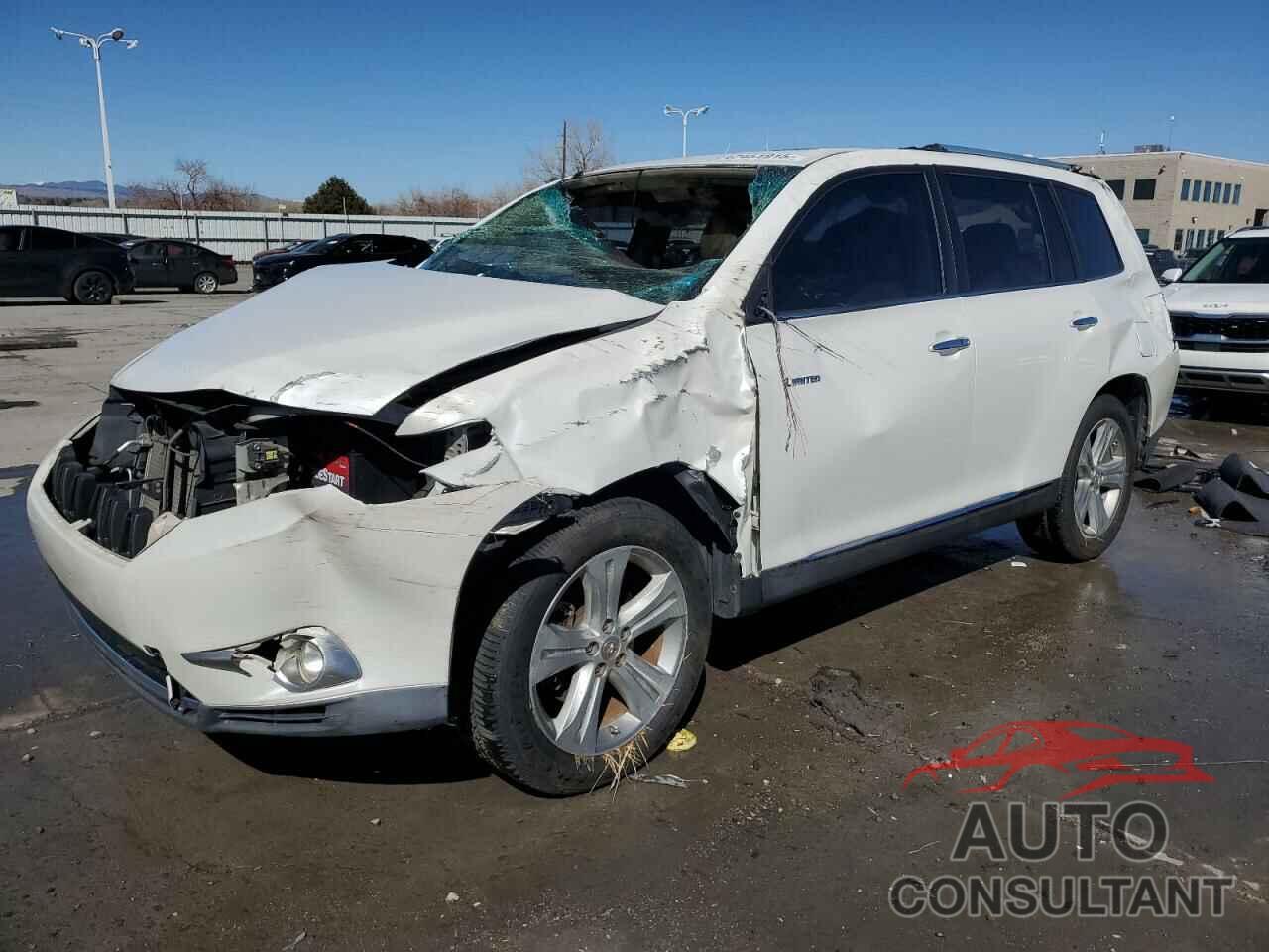TOYOTA HIGHLANDER 2012 - 5TDYK3EH5CS075615