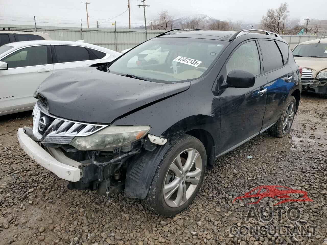 NISSAN MURANO 2009 - JN8AZ18W49W107110