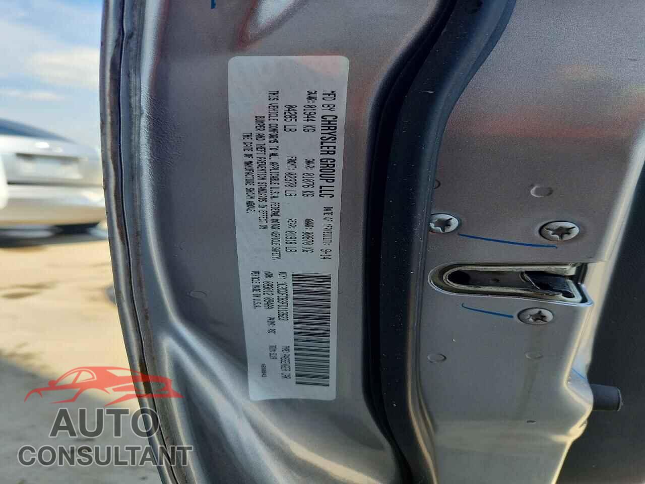 DODGE DART 2015 - 1C3CDFCB3FD112623