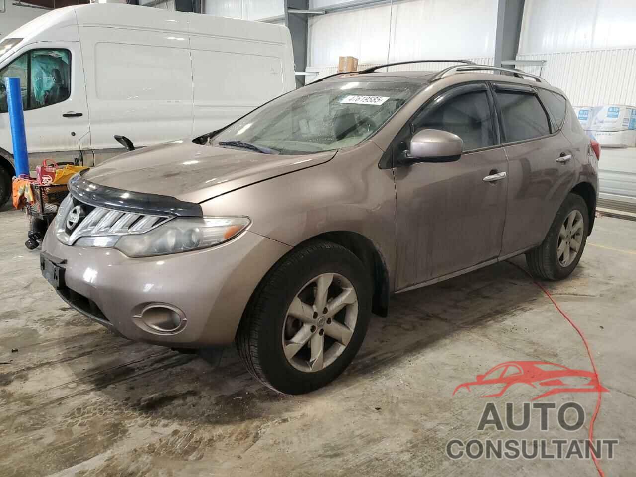 NISSAN MURANO 2010 - JN8AZ1MW0AW137554