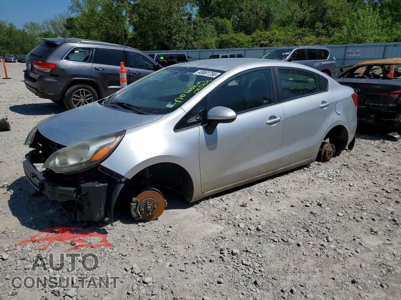 KIA RIO 2012 - KNADN4A35C6055867