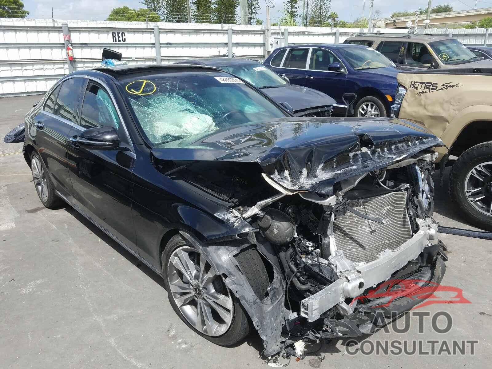 MERCEDES-BENZ C-CLASS 2018 - WDDWF4JBXJR372626