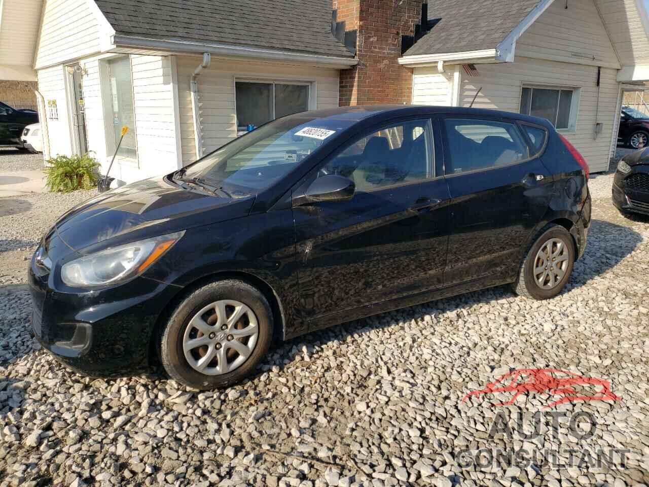 HYUNDAI ACCENT 2012 - KMHCT5AE9CU039657