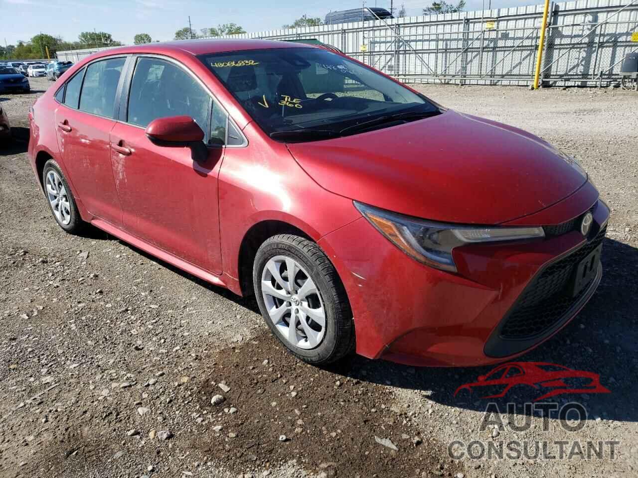 TOYOTA COROLLA 2020 - JTDEPRAE4LJ029709