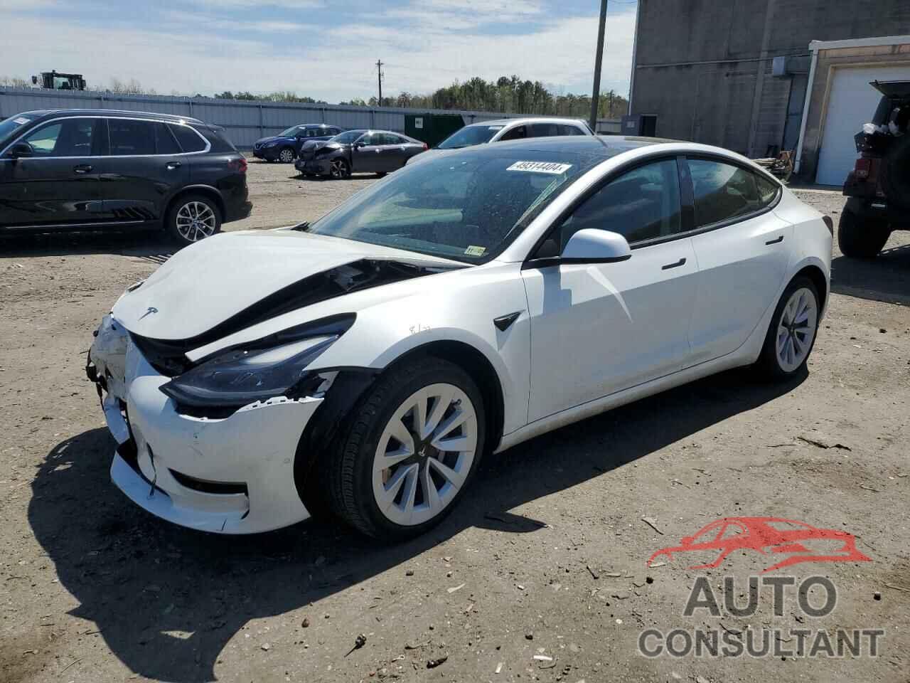 TESLA MODEL 3 2022 - 5YJ3E1EB8NF110415