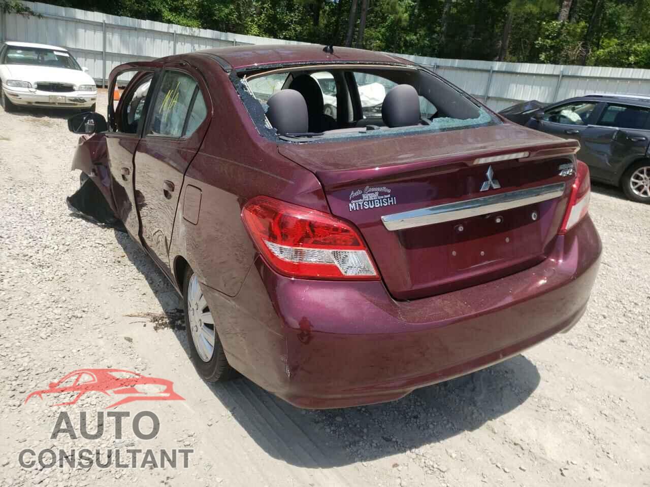 MITSUBISHI MIRAGE 2017 - ML32F3FJ6HHF15984