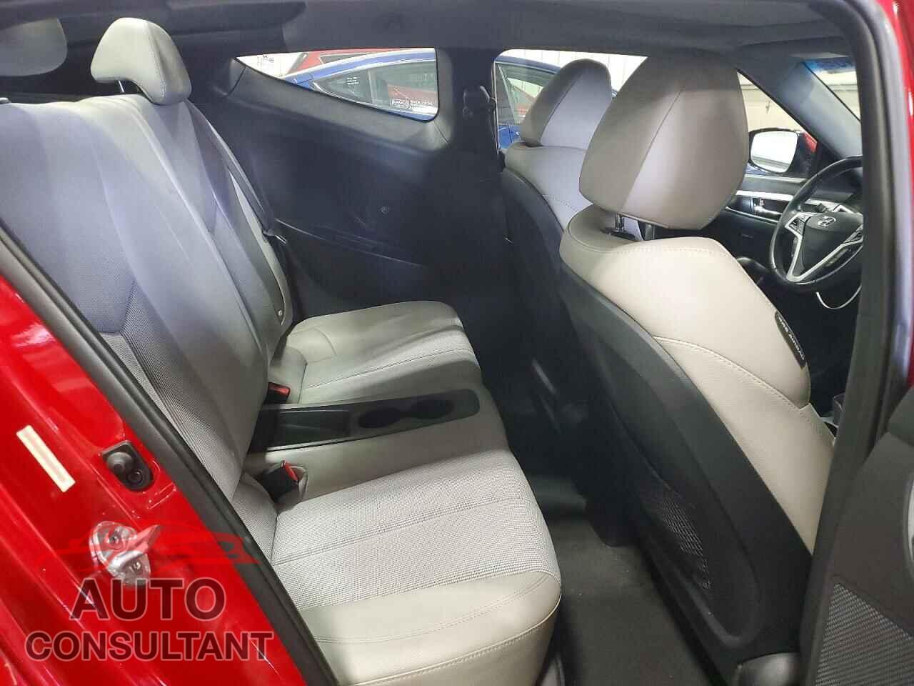 HYUNDAI VELOSTER 2012 - KMHTC6AD2CU077194
