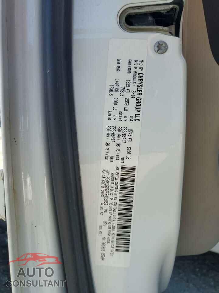 DODGE CARAVAN 2014 - 2C4RDGBG2ER432858