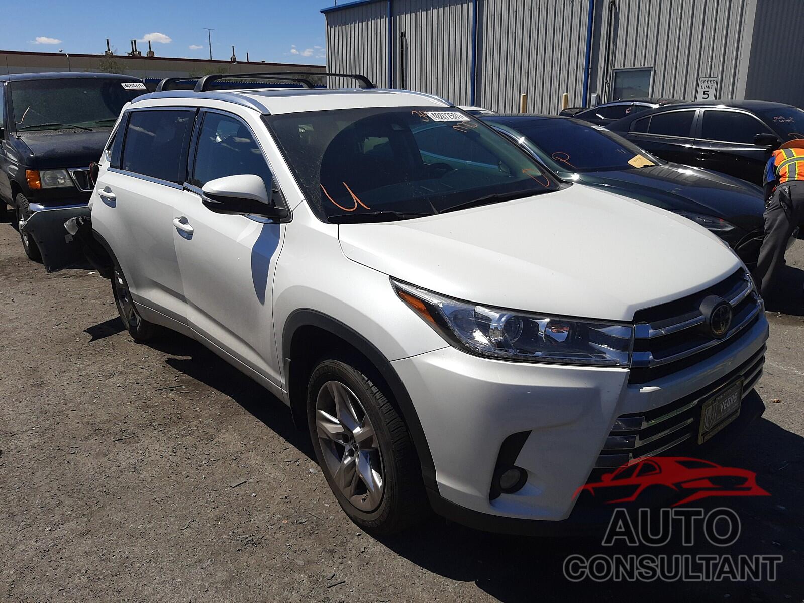 TOYOTA HIGHLANDER 2017 - 5TDDZRFH1HS383853