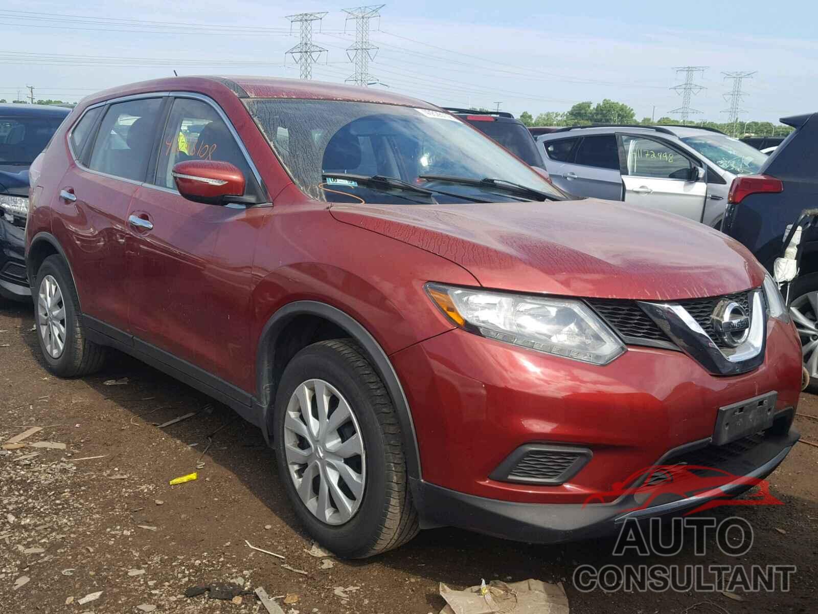 NISSAN ROGUE S 2015 - KNMAT2MV5FP505979