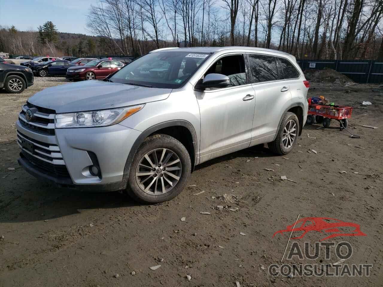 TOYOTA HIGHLANDER 2017 - 5TDJZRFH5HS481366