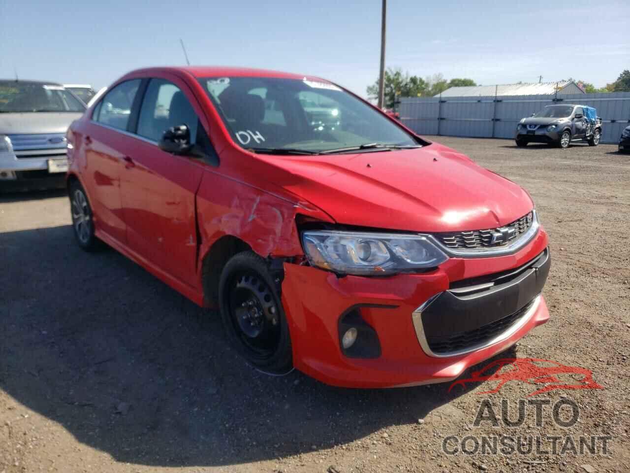 CHEVROLET SONIC 2019 - 1G1JD5SB7K4110200