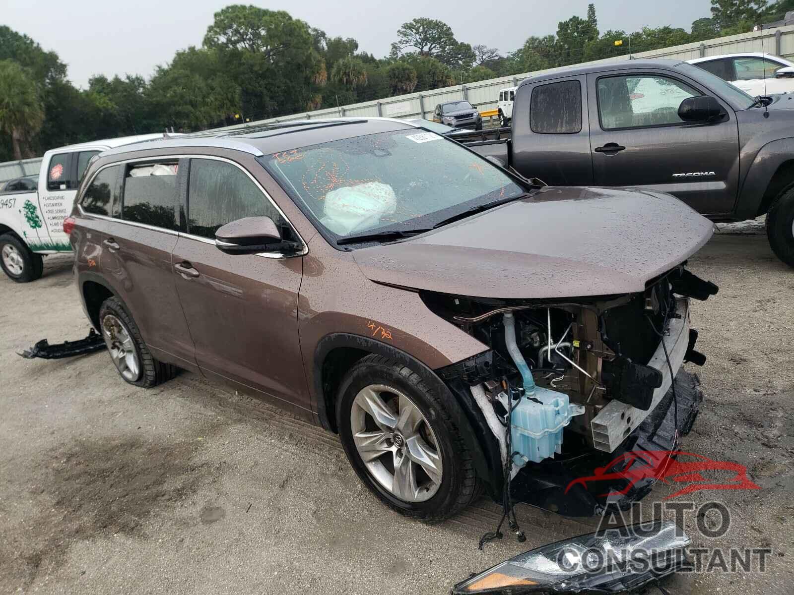 TOYOTA HIGHLANDER 2017 - 5TDYZRFH7HS203681