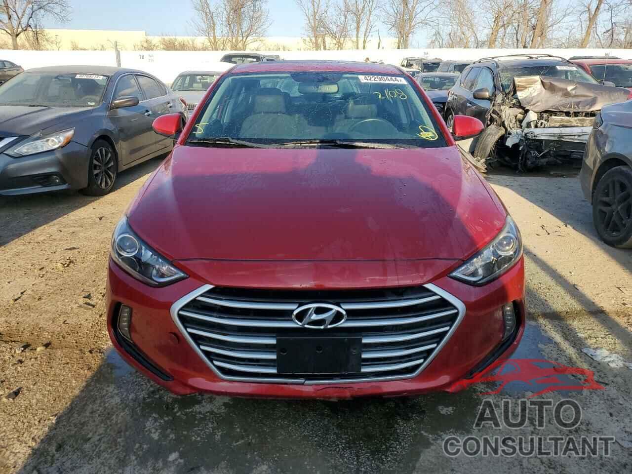 HYUNDAI ELANTRA 2017 - KMHD84LF1HU297829