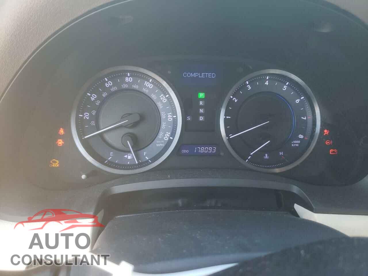 LEXUS IS 2012 - JTHBF5C20C5169295
