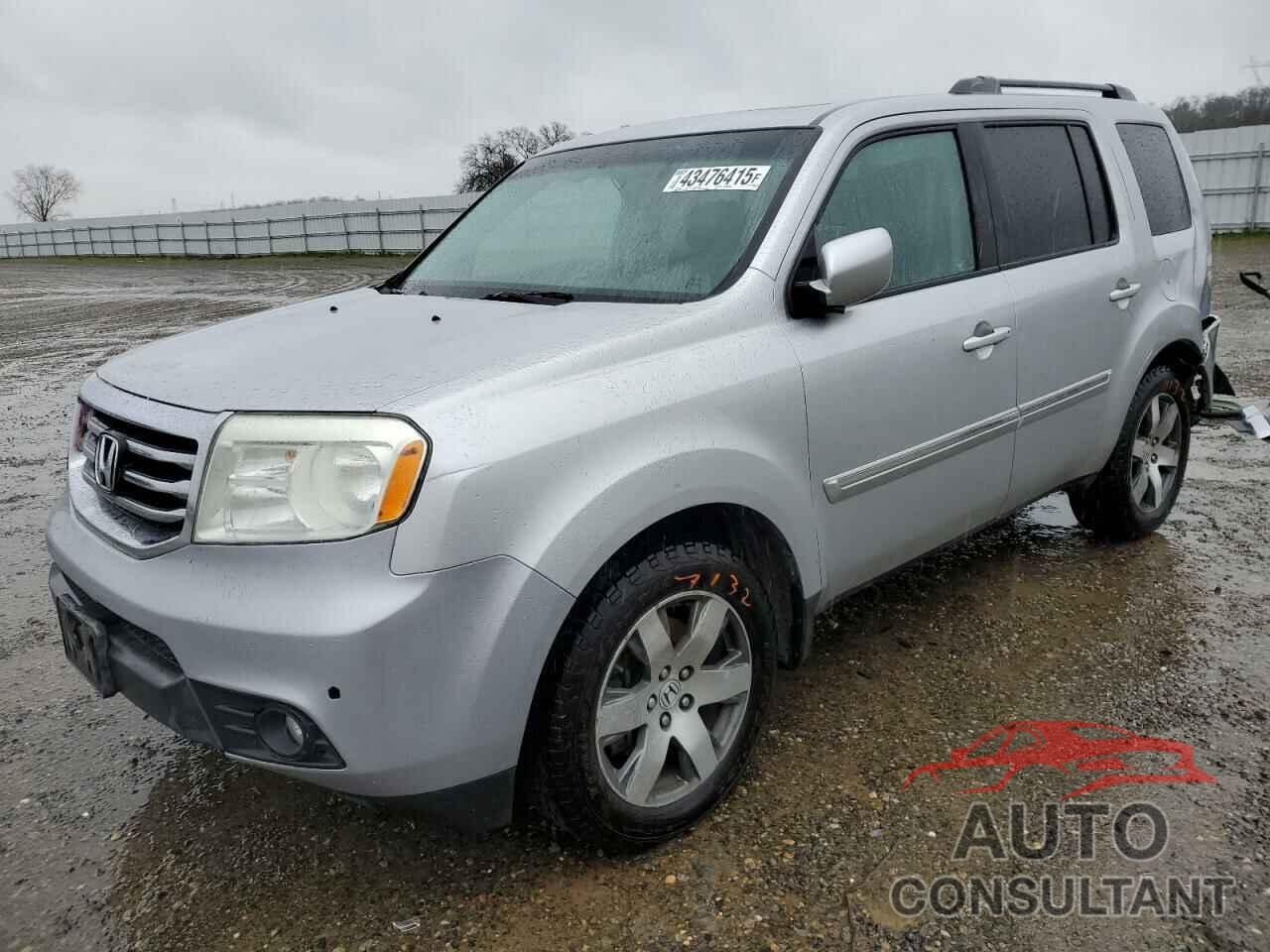 HONDA PILOT 2012 - 5FNYF3H92CB032248